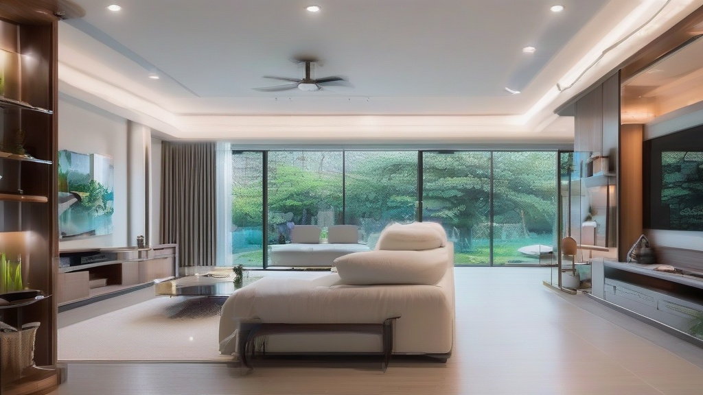 智能音箱与背景墙的完美融合：打造科技感与艺术感并存的家居空间