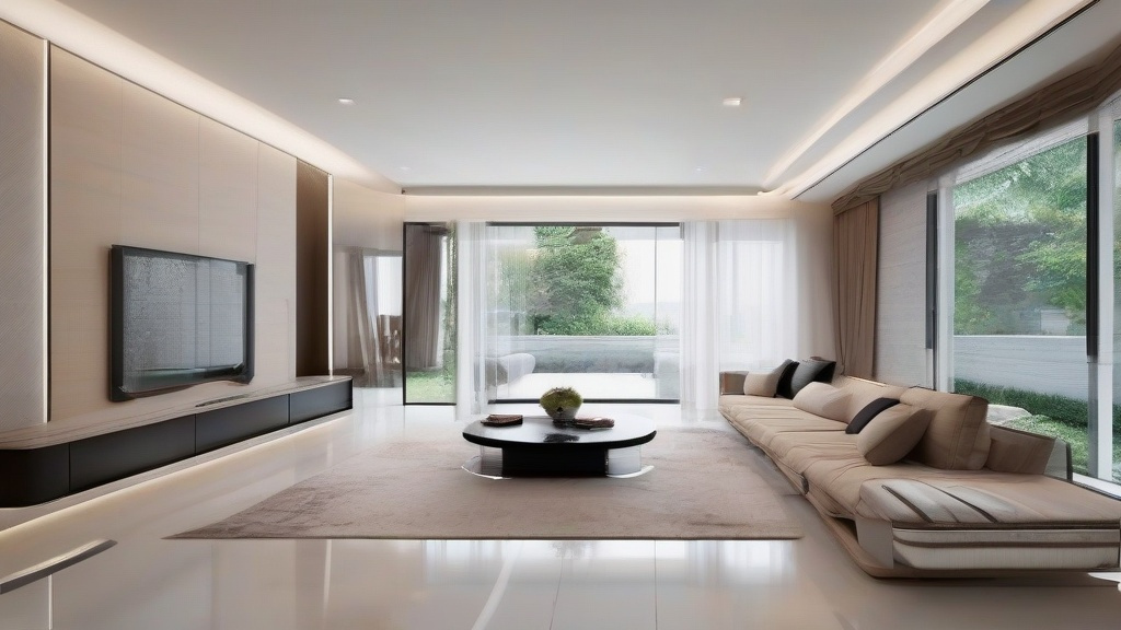 地中海风情遇上智能科技：智能门锁如何完美融入蓝白梦境？